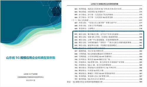 數(shù)字文旅賦能，煙臺(tái)5G應(yīng)用入選省級(jí)典型案例集